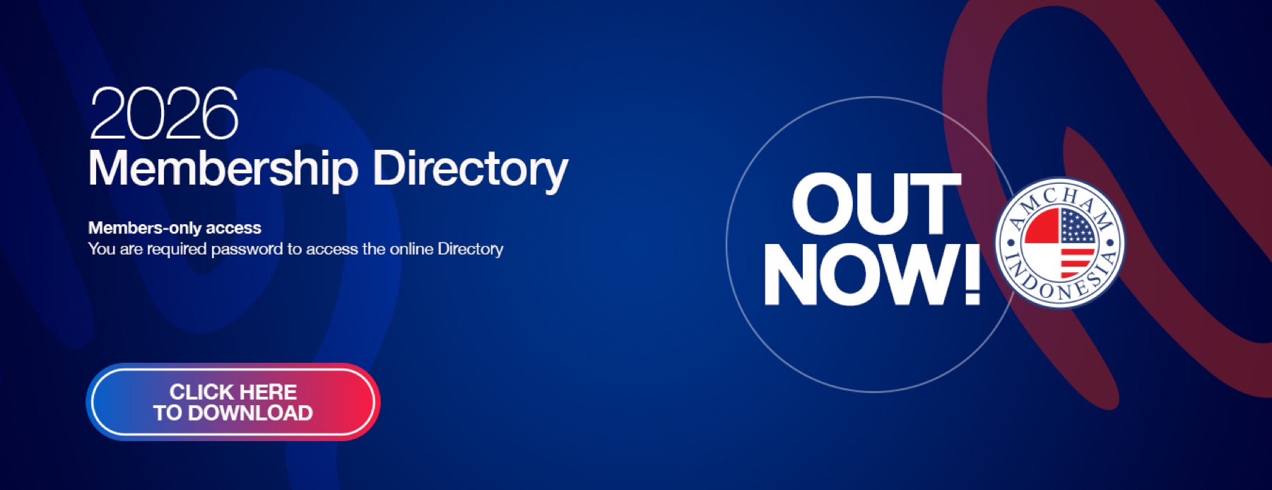 The 2026 AmCham Indonesia membership directory, which members download after signing in